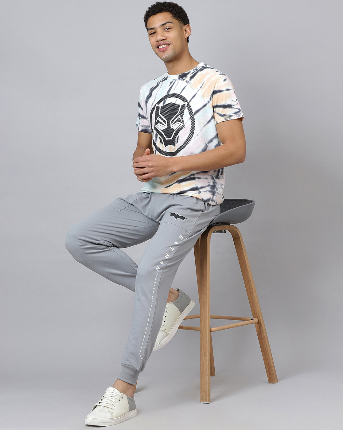 Black Panther Regular Fit Tshirt Men