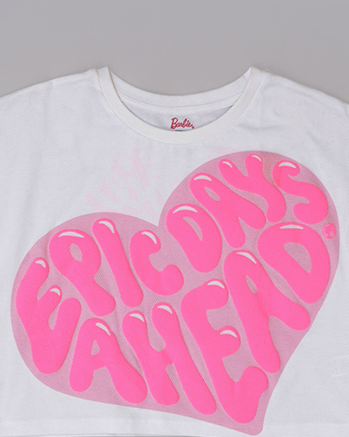 Barbie Printed Boxy Fit Tshirt For Women
