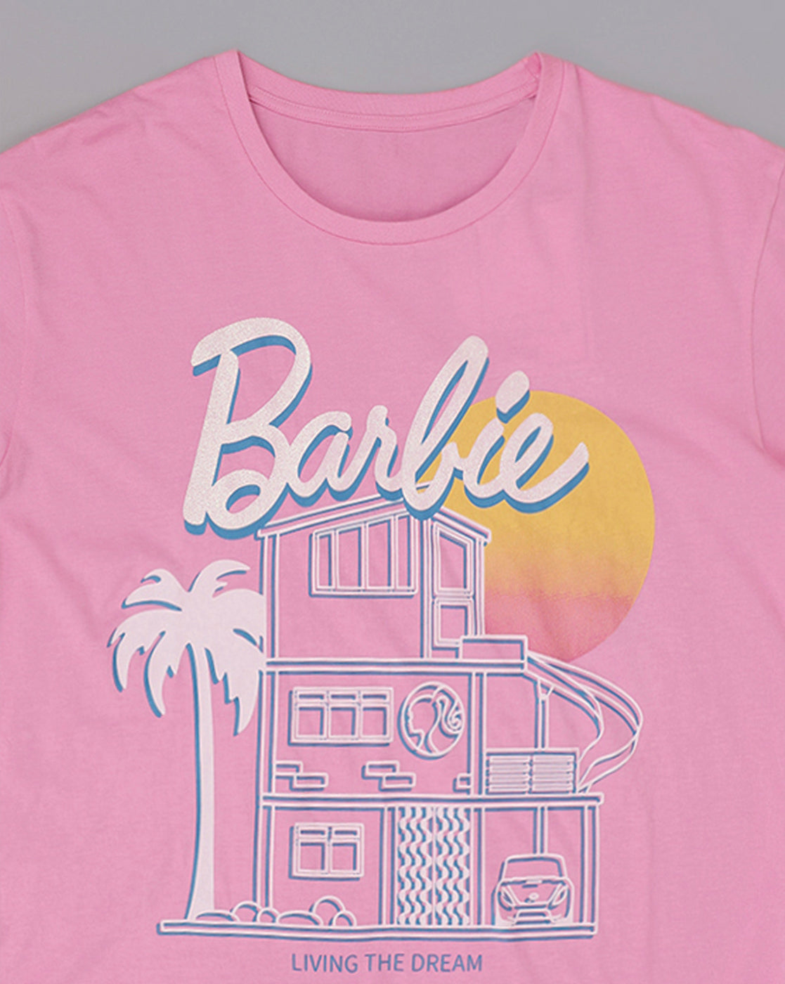 Barbie Printed Oversized Tshirt For Women