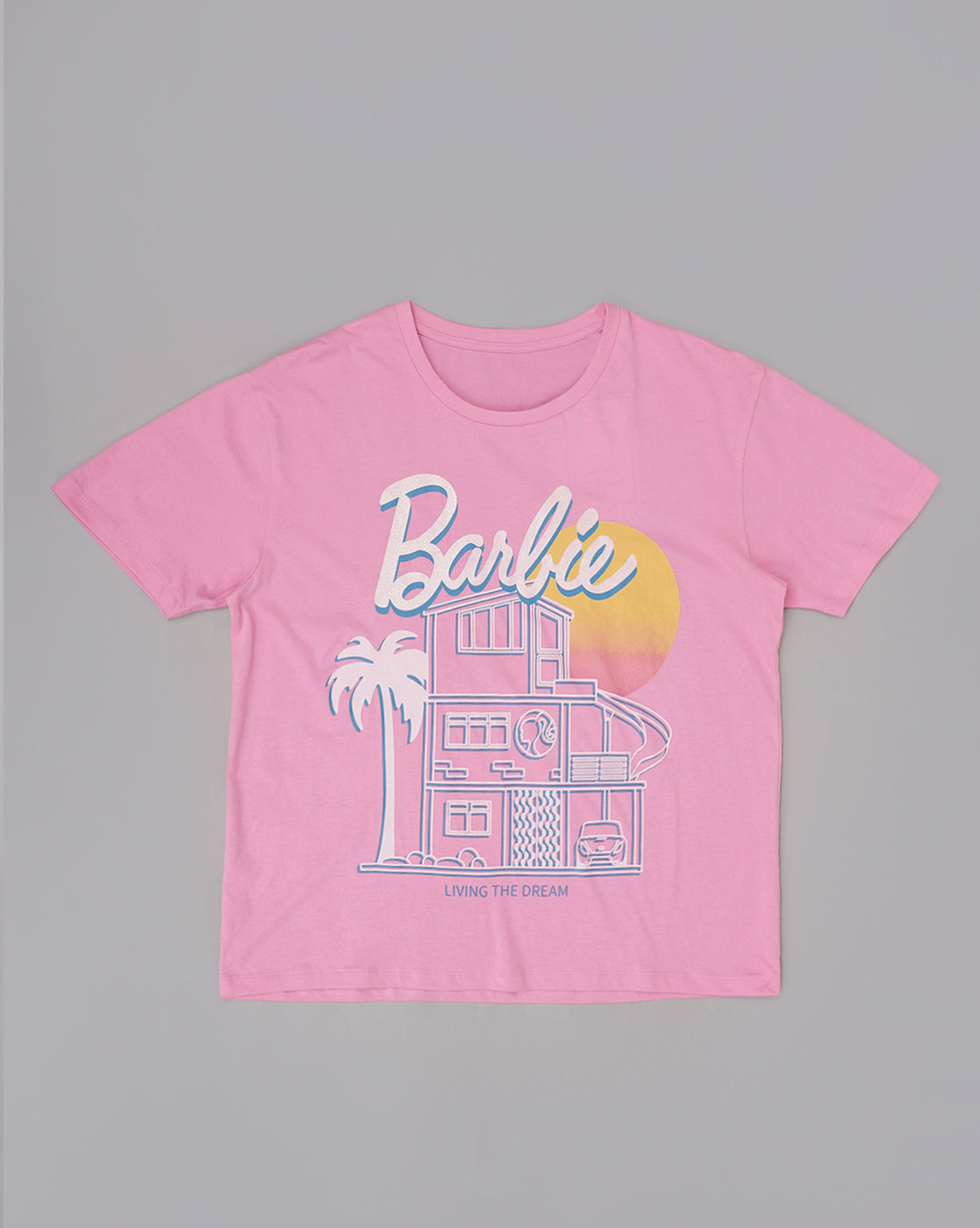 Barbie Printed Oversized Tshirt For Women