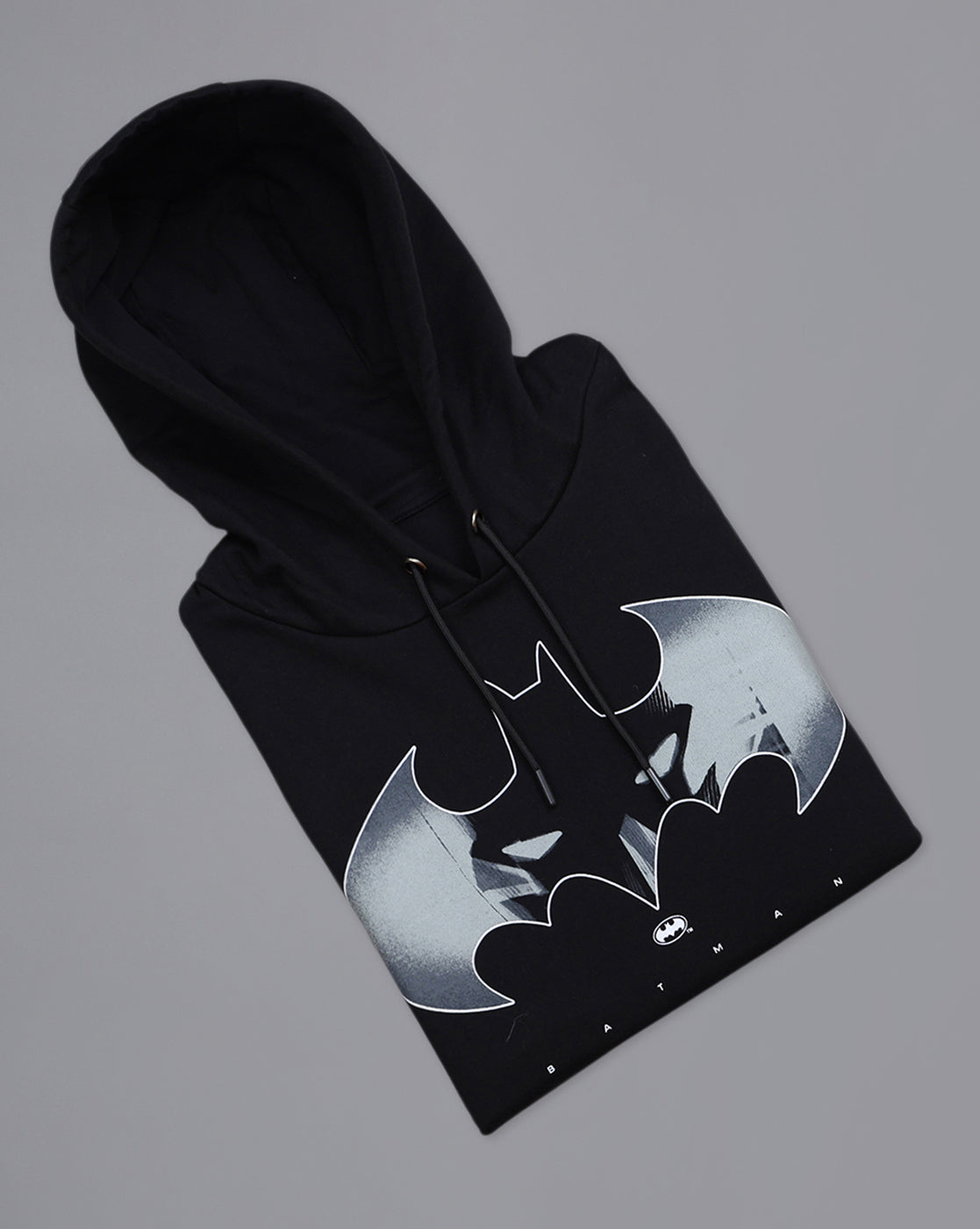 Batman Printed Regular Fit Hoodie For Men
