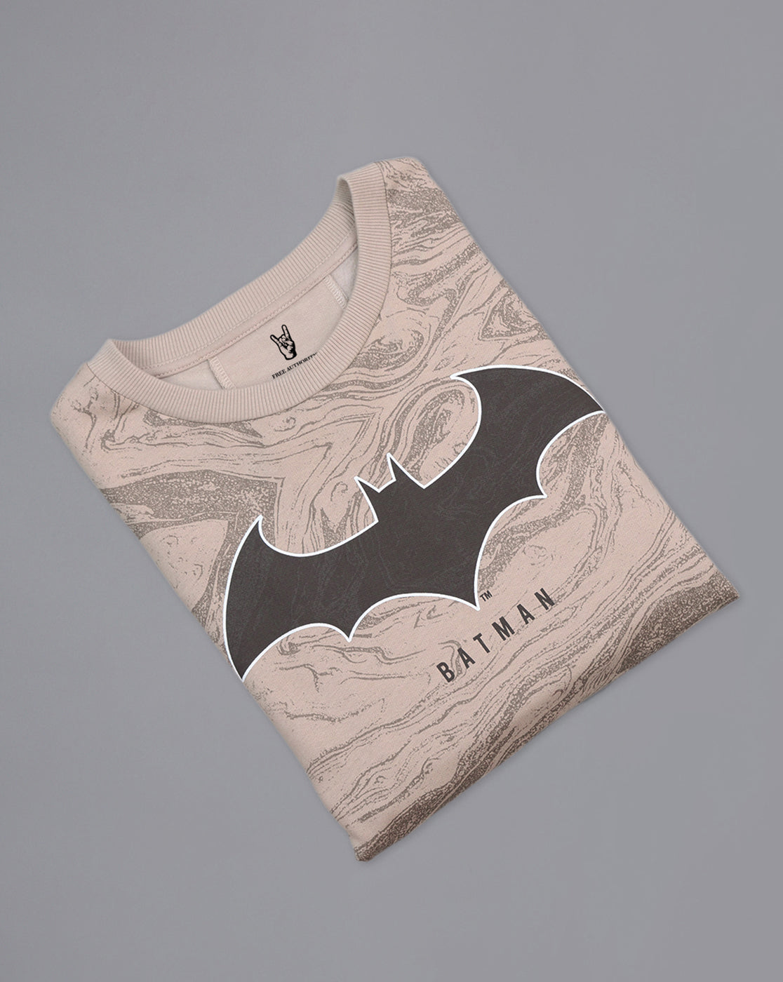 Batman Printed Regular Fit Sweatshirt For Men