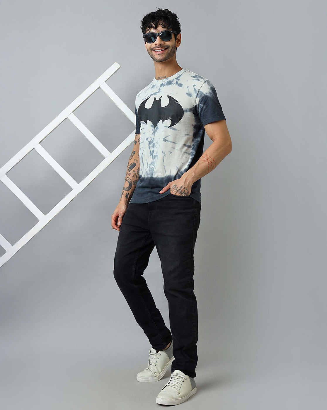 Batman Printed Regular Fit Tshirt For Men