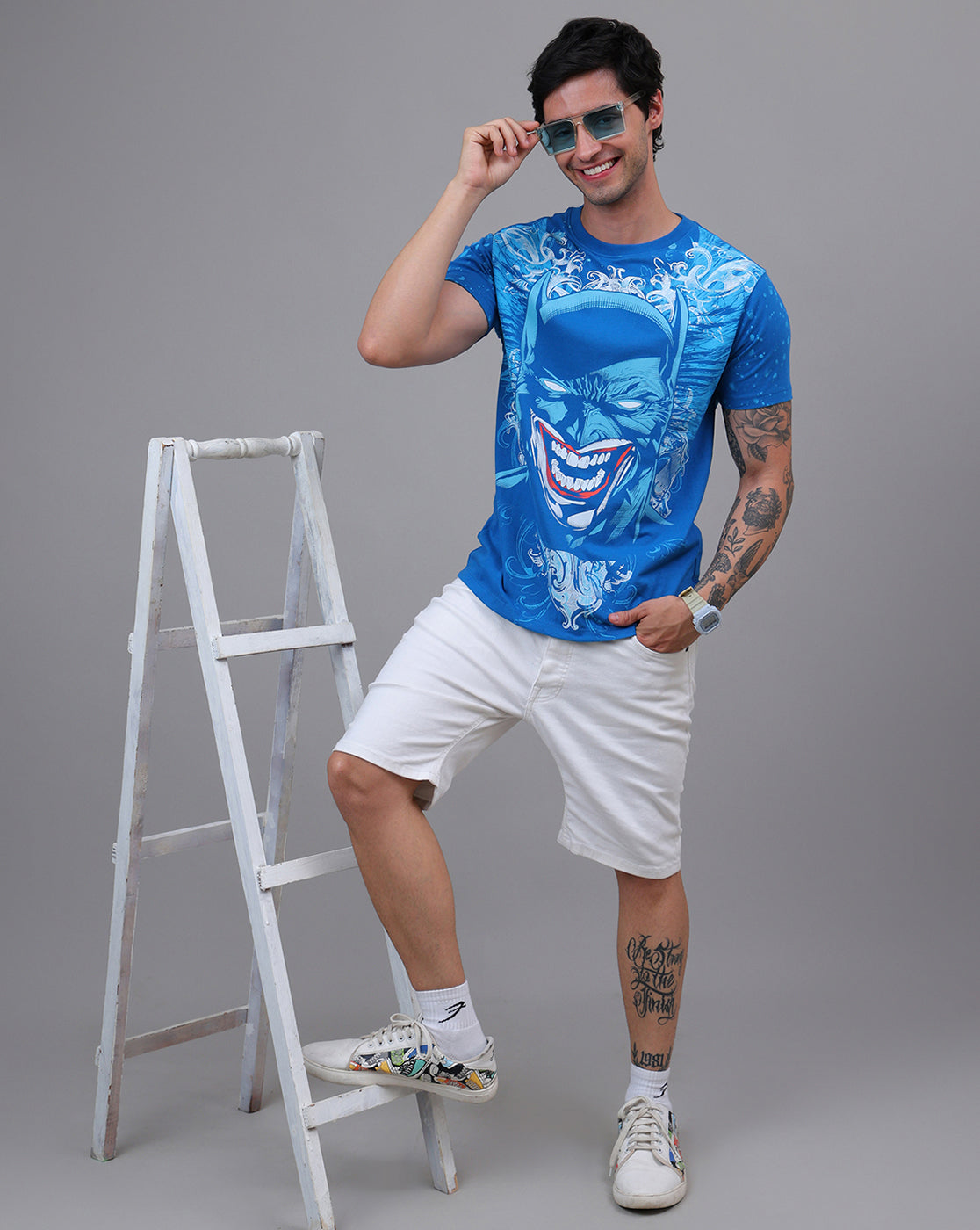 Batman Printed Regular Fit Tshirt For Men
