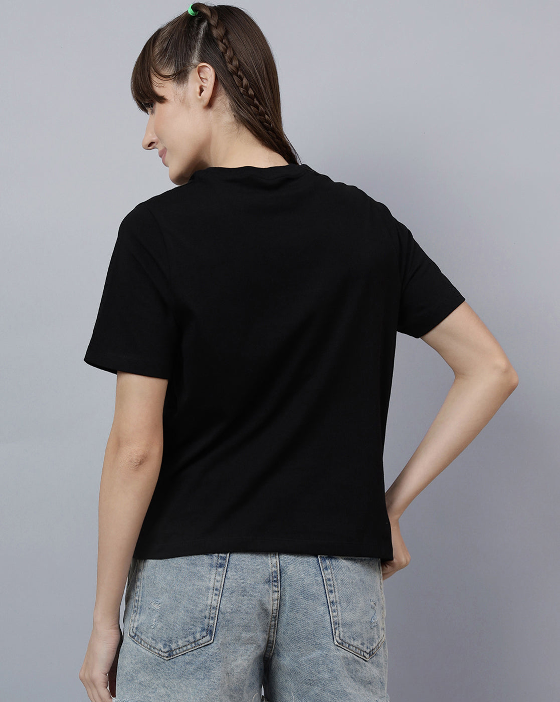 Batman Printed Regular Fit Tshirt For Women
