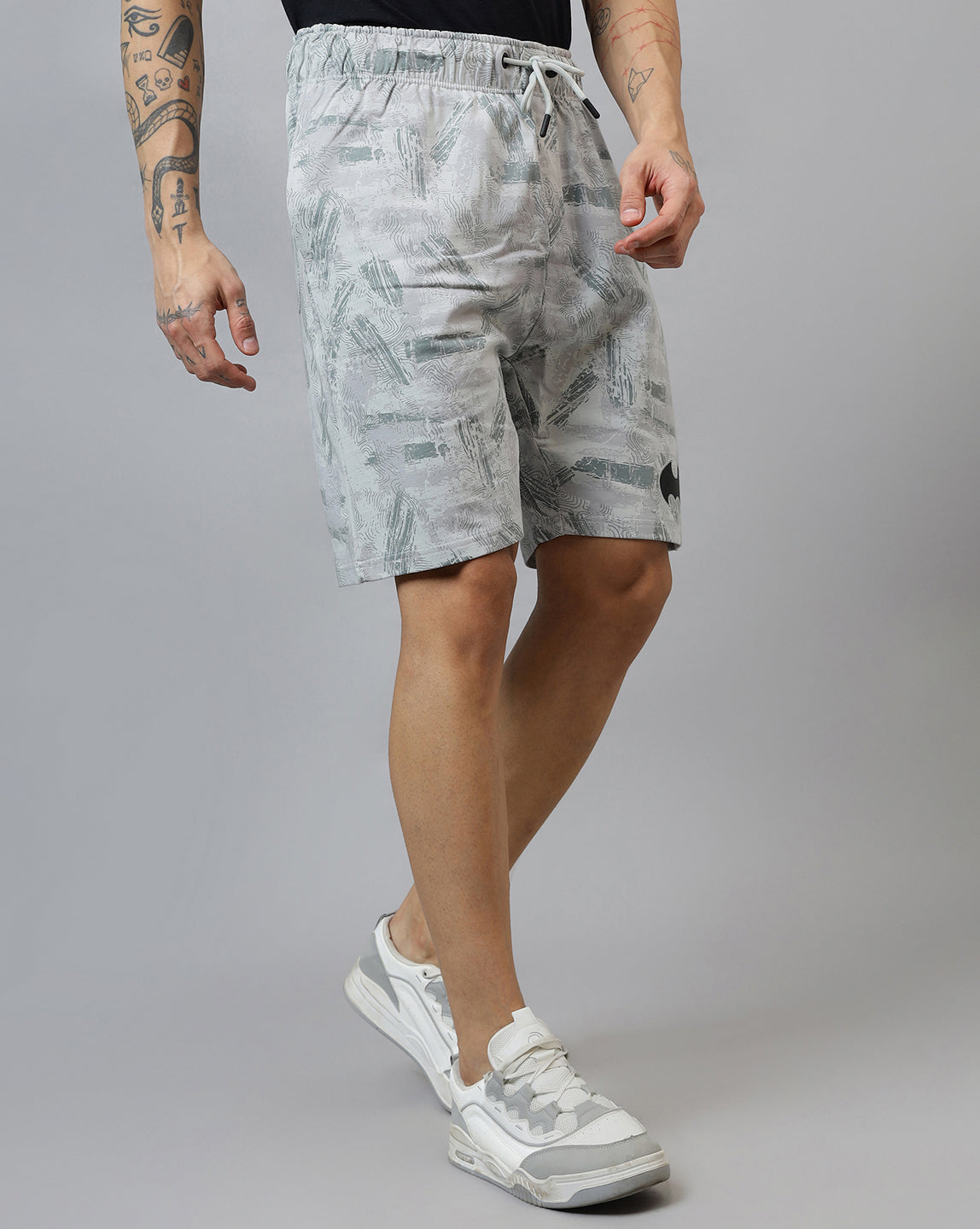 Batman Printed Regular Fit Shorts For Men
