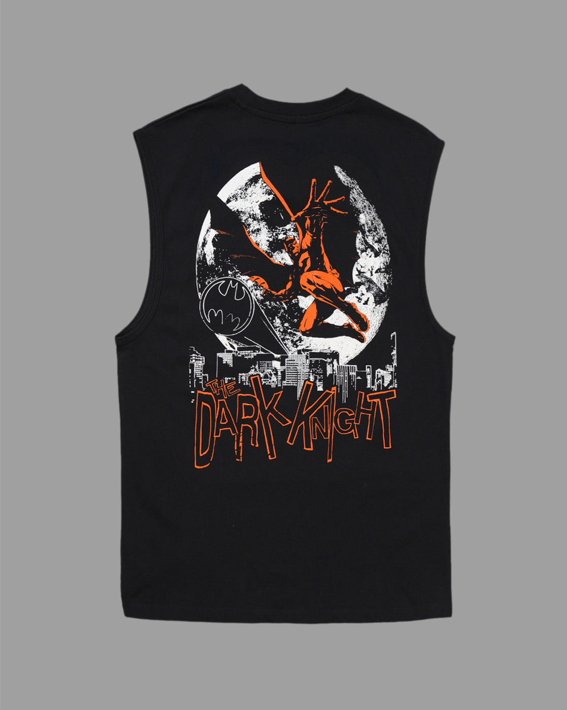 Batman Printed Regular Fit Muscle-Tee For Men