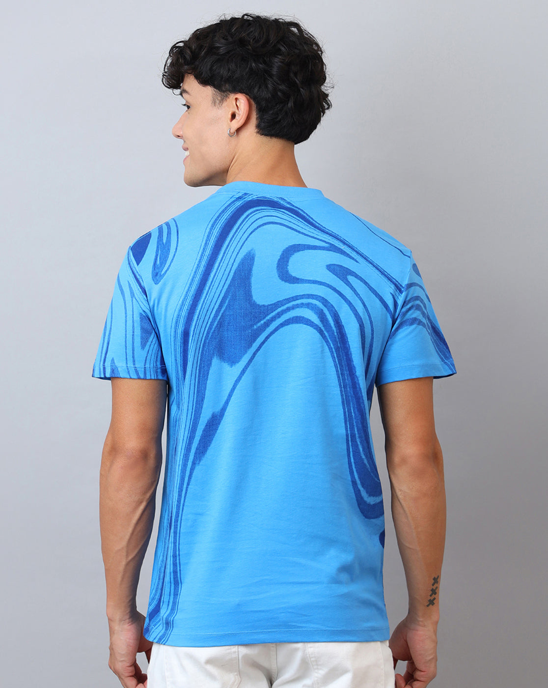 Captain America Printed Regular Fit Tshirt For Men