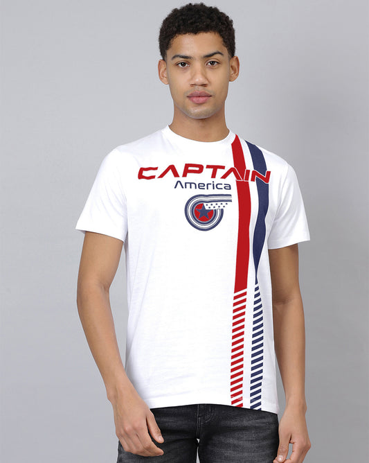 Captain America Regular Fit Tshirt Men
