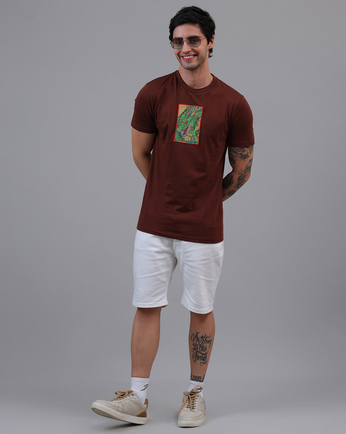 Dragon Ball Z Printed Regular Fit Tshirt For Men