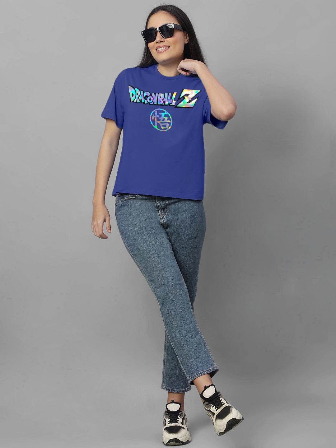 Dragon Ball Z Relaxed Fit Tshirt For Women
