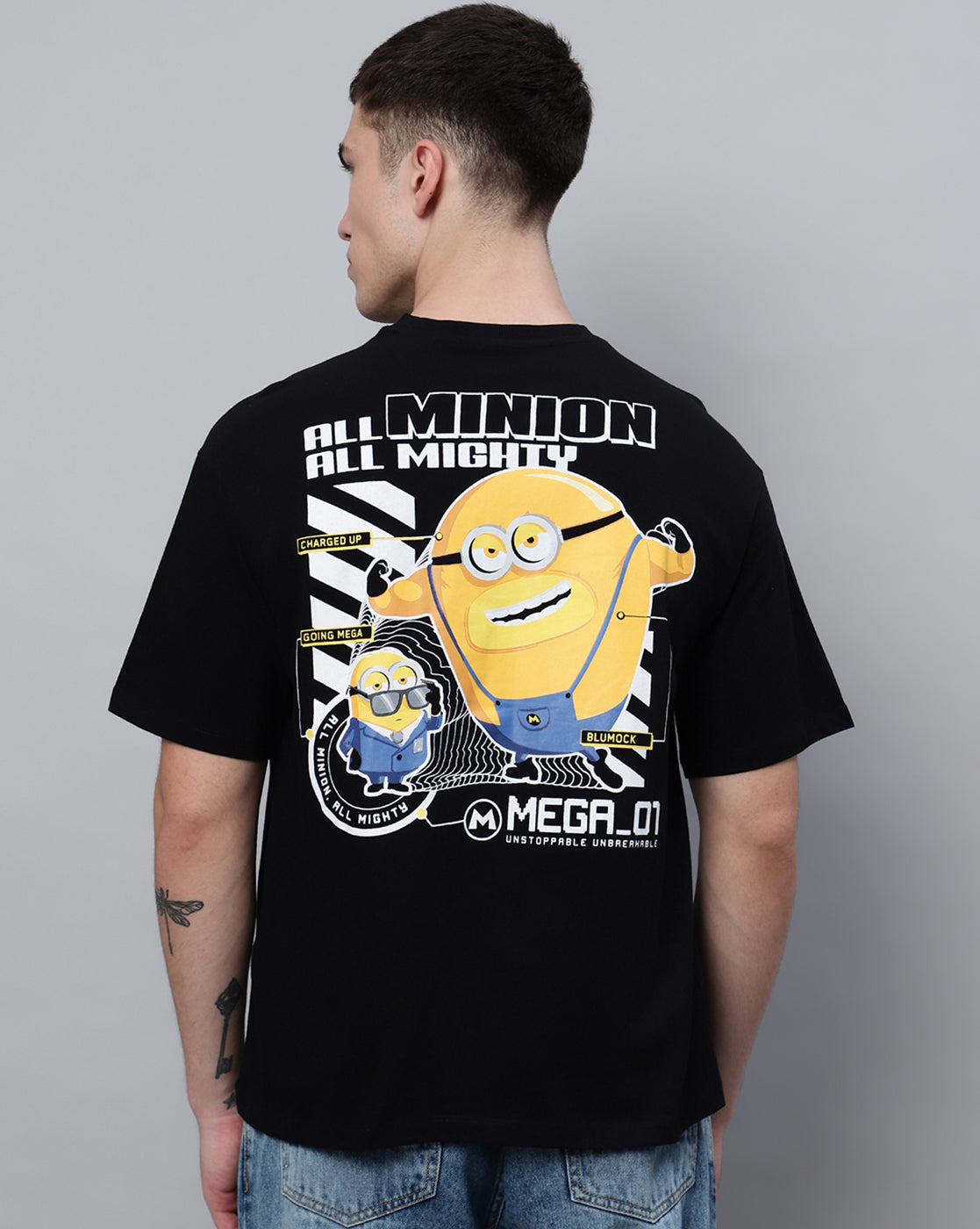 Despicable Me 4 Oversized Tshirt Men