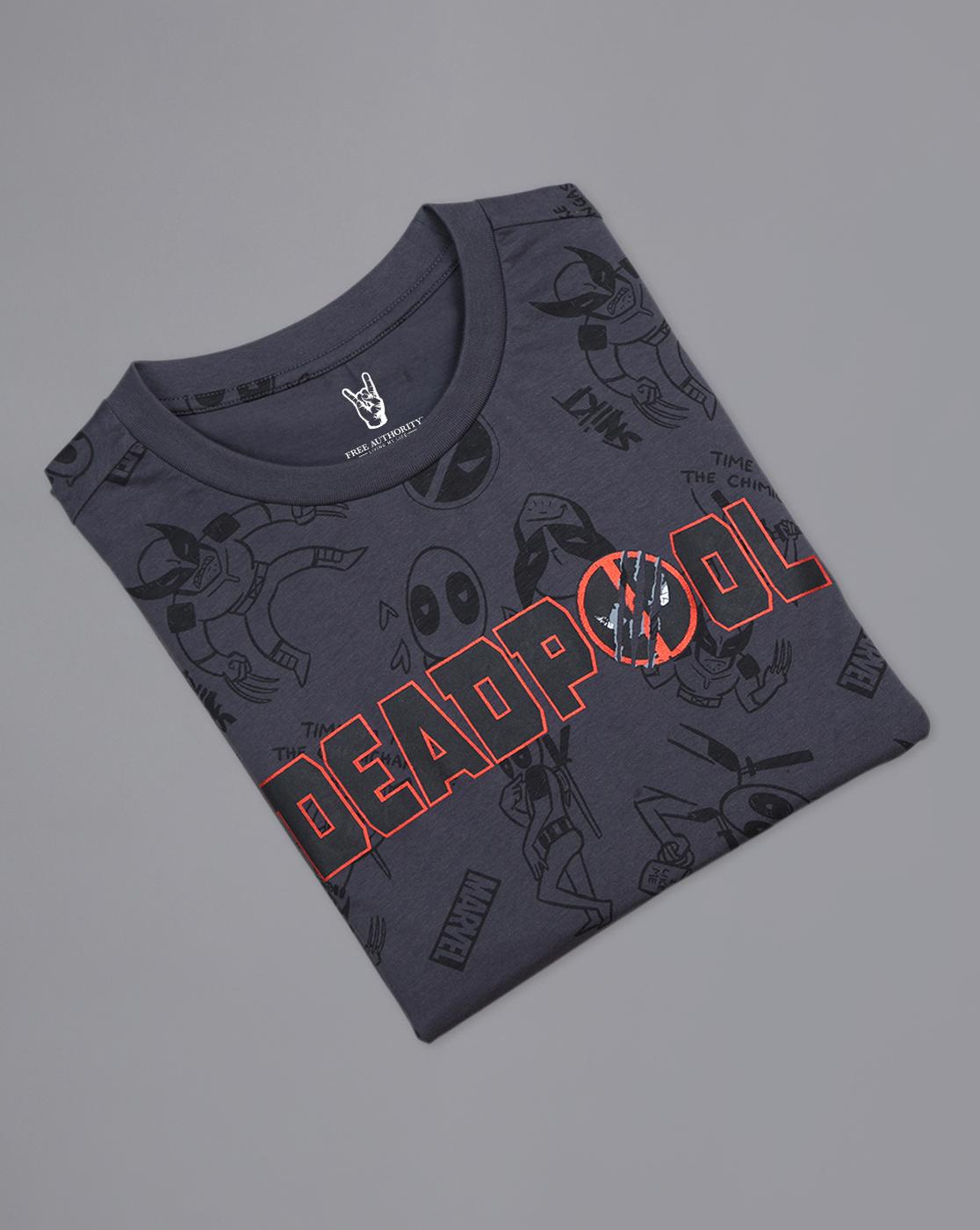 Deadpool & Wolverine Printed Oversized Tshirt For Men