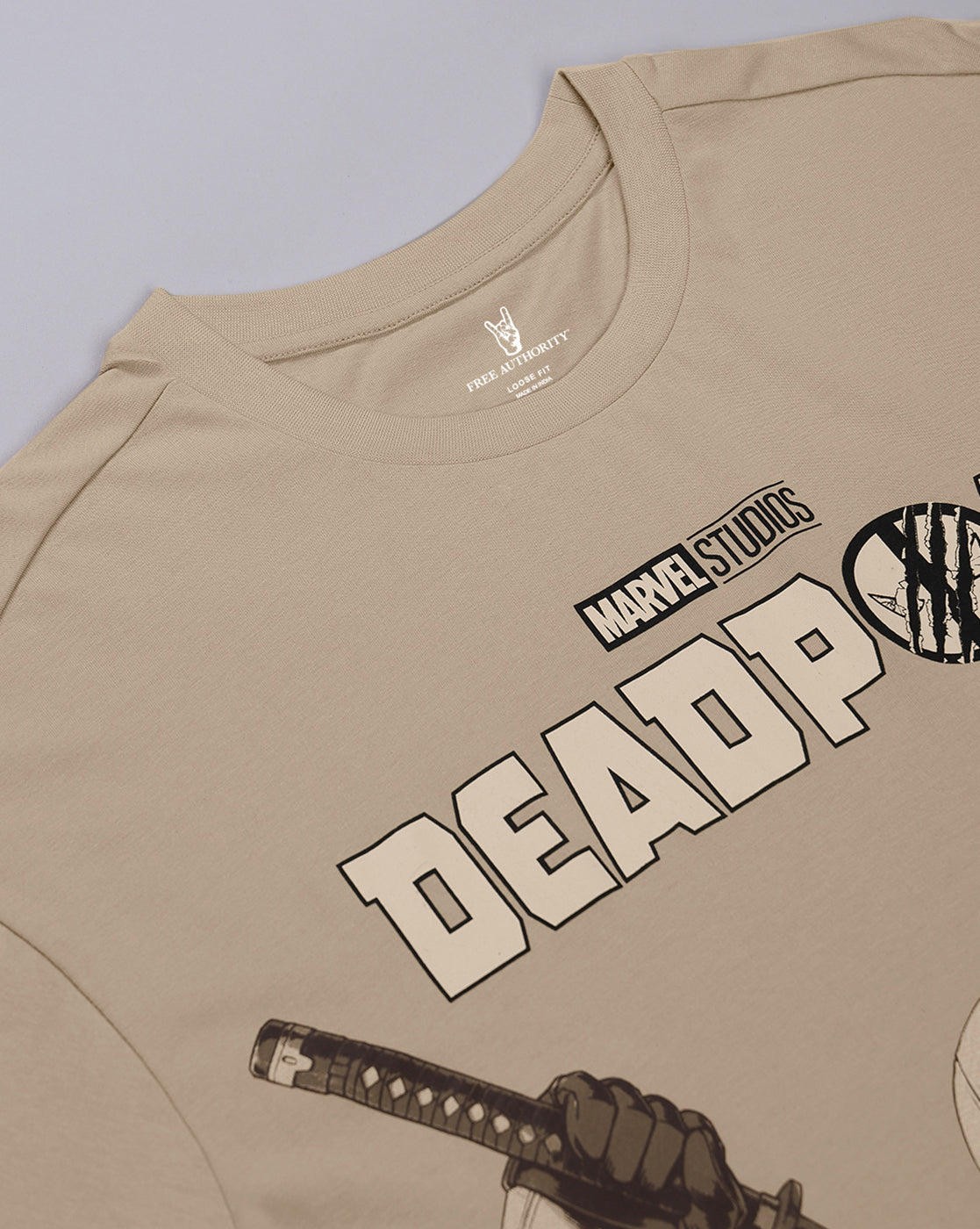Deadpool & Wolverine Printed Oversized Fit Tshirt For Men