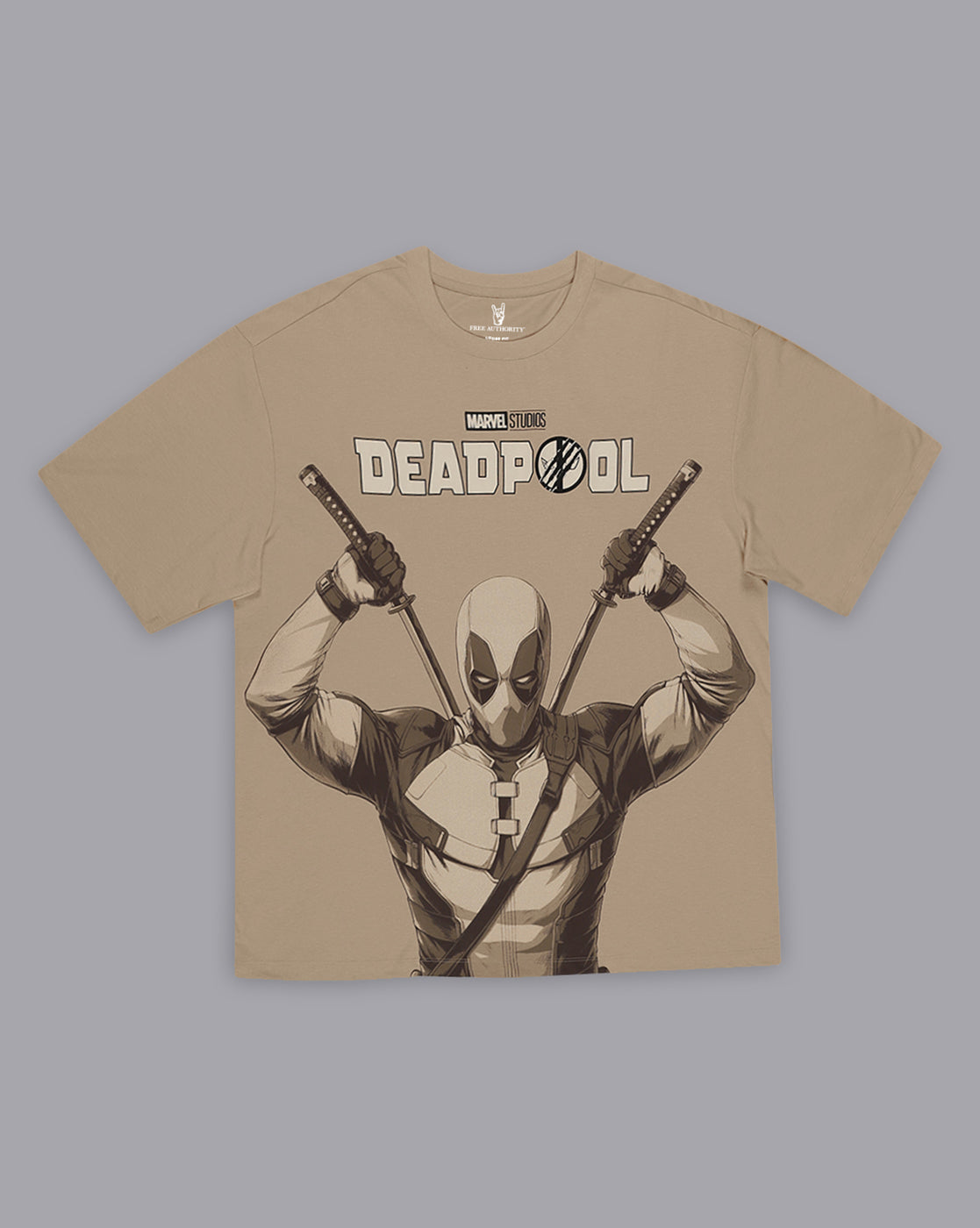 Deadpool & Wolverine Printed Oversized Fit Tshirt For Men