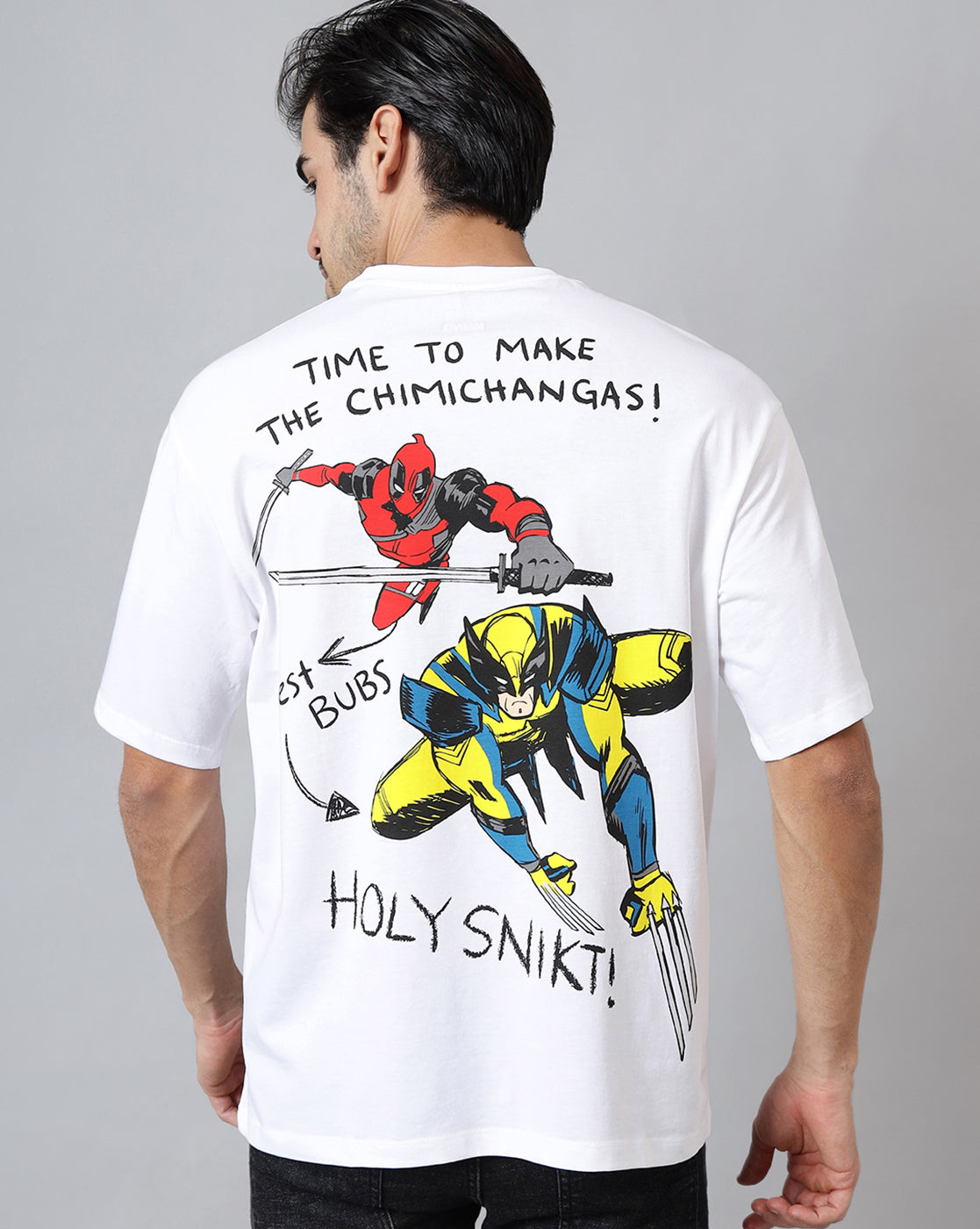 Deadpool & Wolverine Oversized Tshirt Men