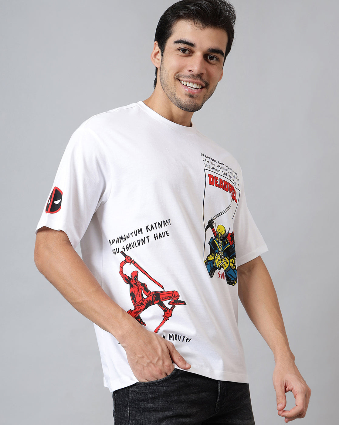 Deadpool & Wolverine Oversized Tshirt Men