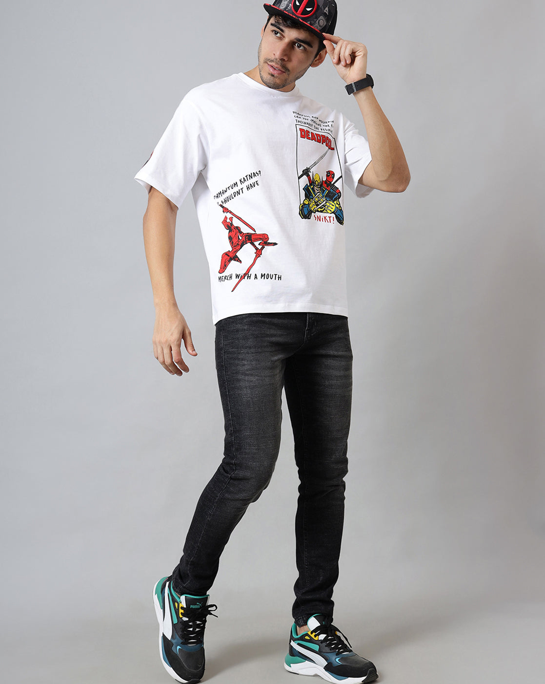 Deadpool & Wolverine Oversized Tshirt Men