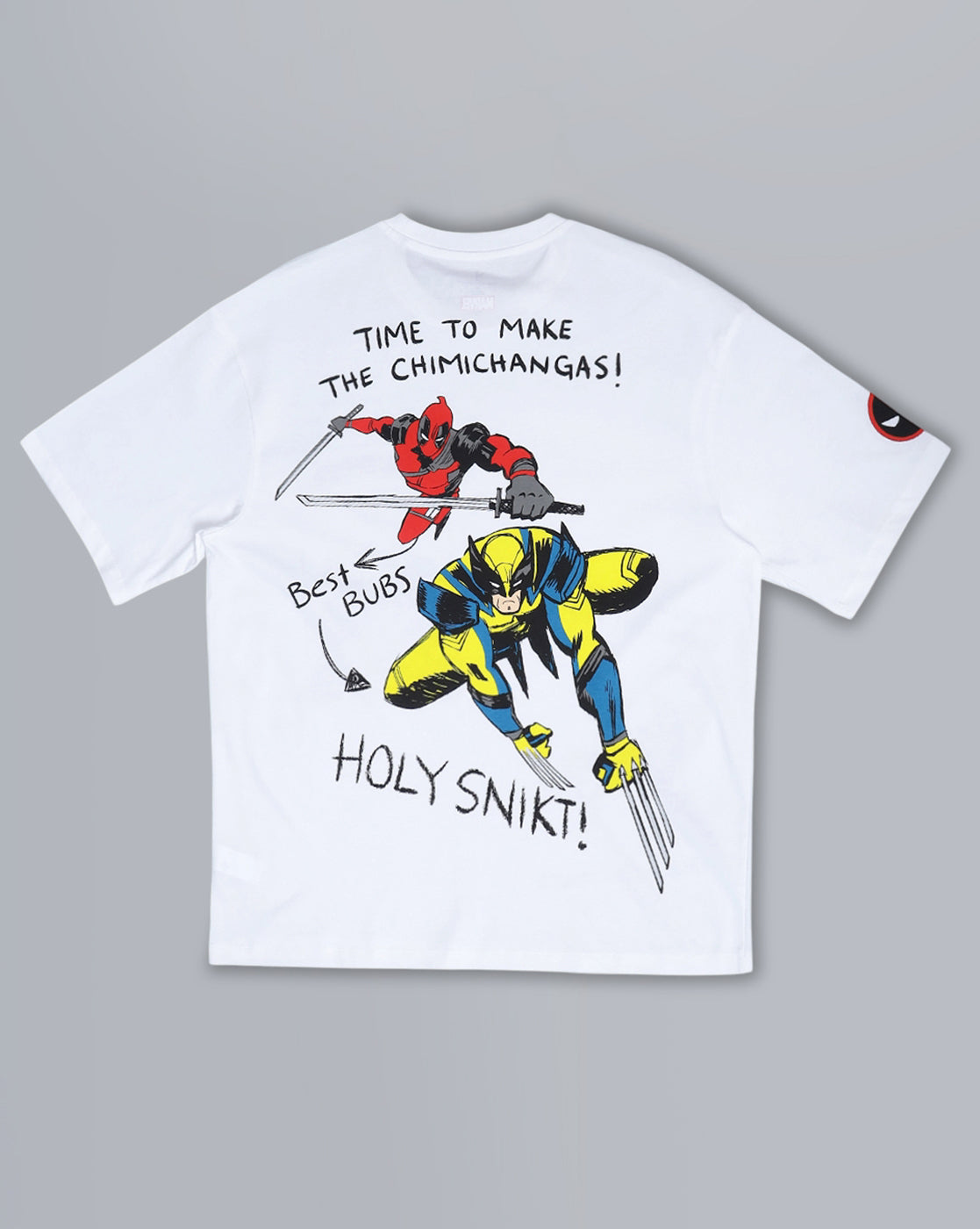 Deadpool & Wolverine Oversized Tshirt Men