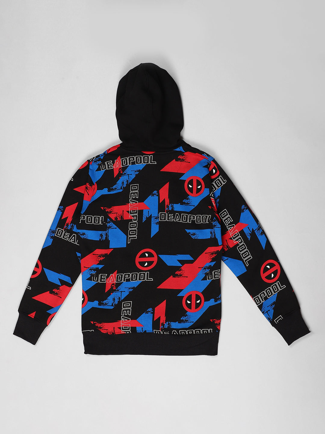 Deadpool Printed Hoodie & Joggers Co-Ords Set For Men