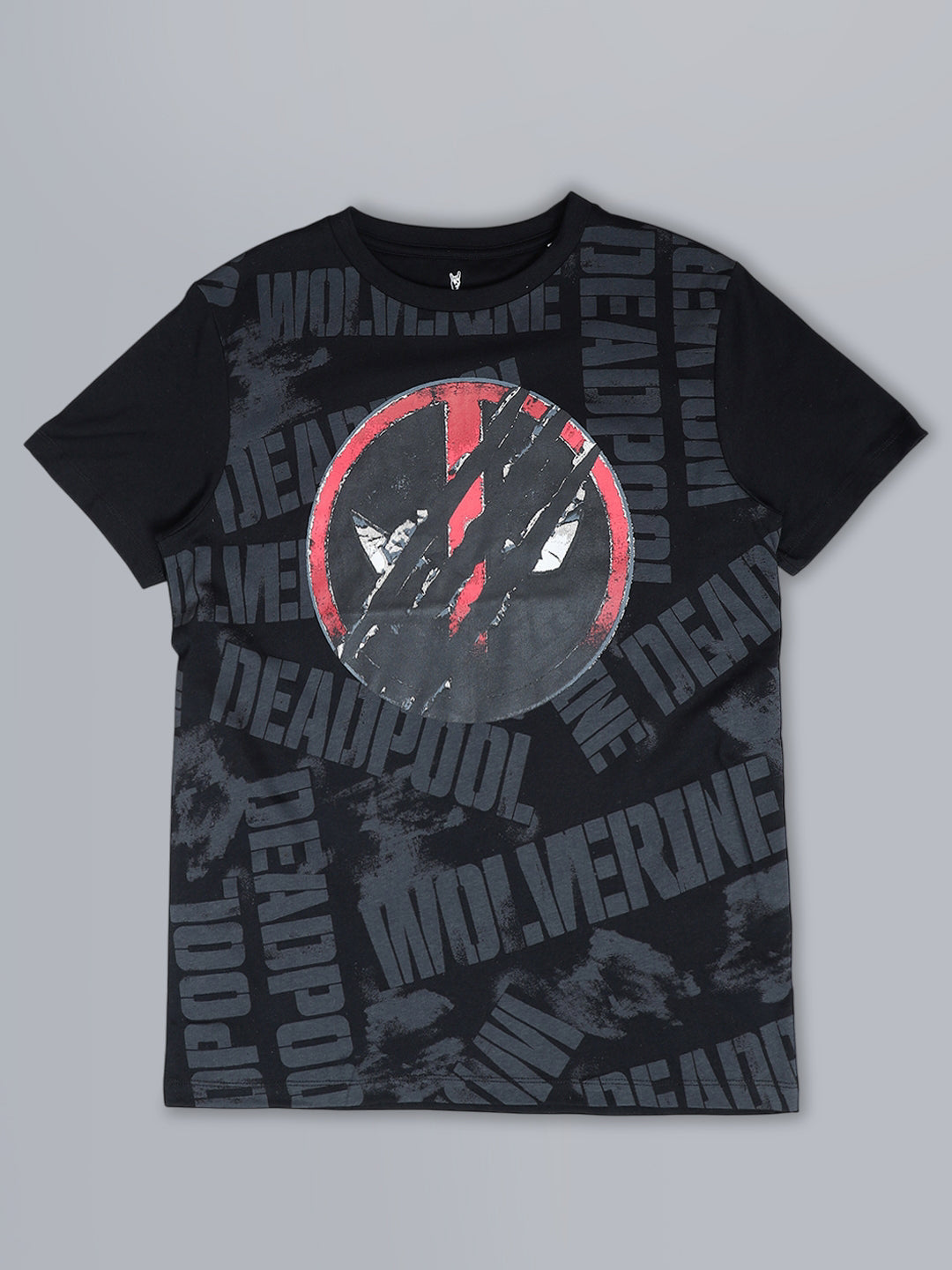 Deadpool Printed T-Shirt & Shorts Co-Ords Set For Men