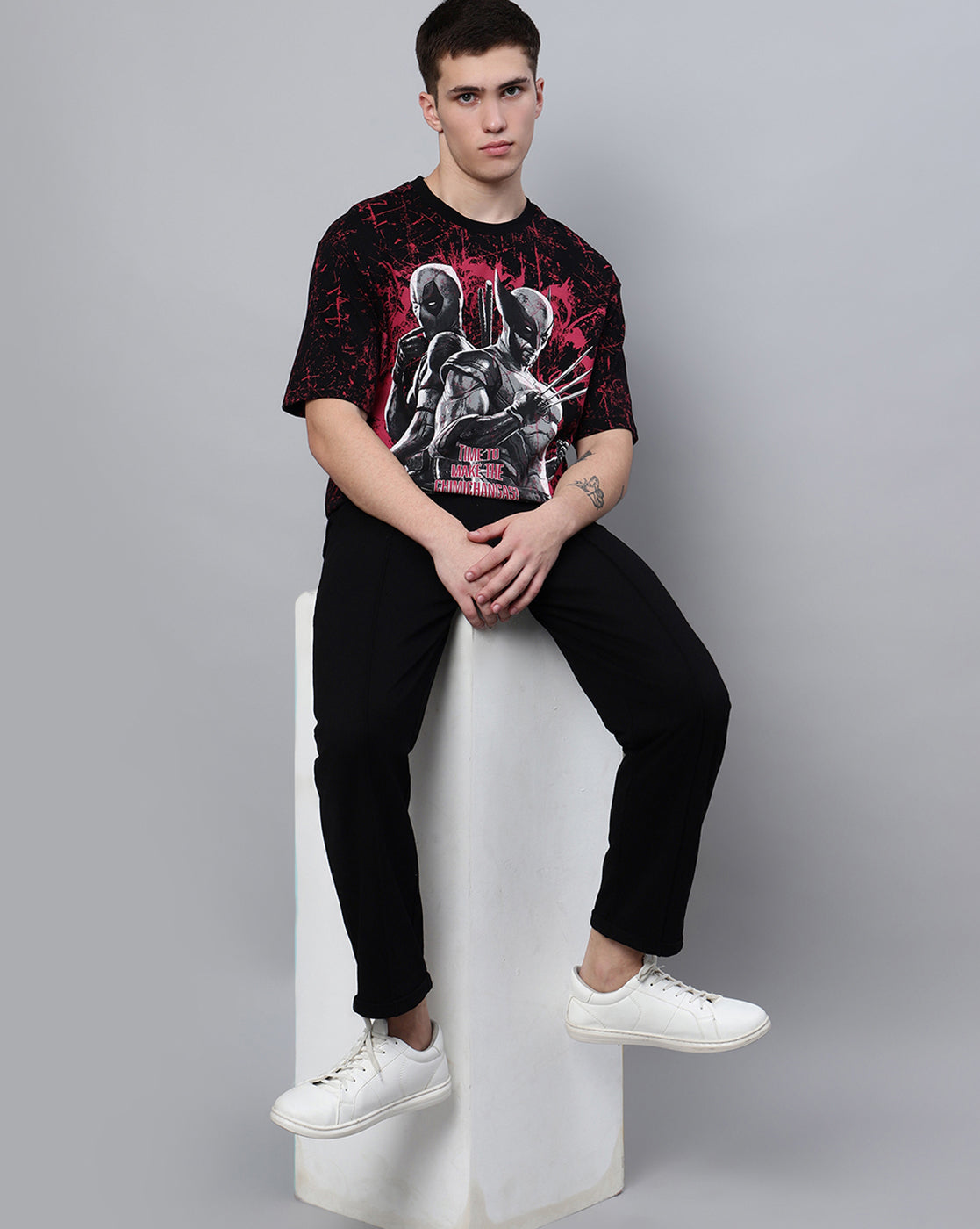 Deadpool & Wolverine Oversized Tshirt Men