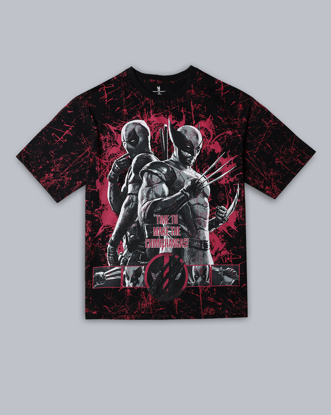 Deadpool & Wolverine Oversized Tshirt Men