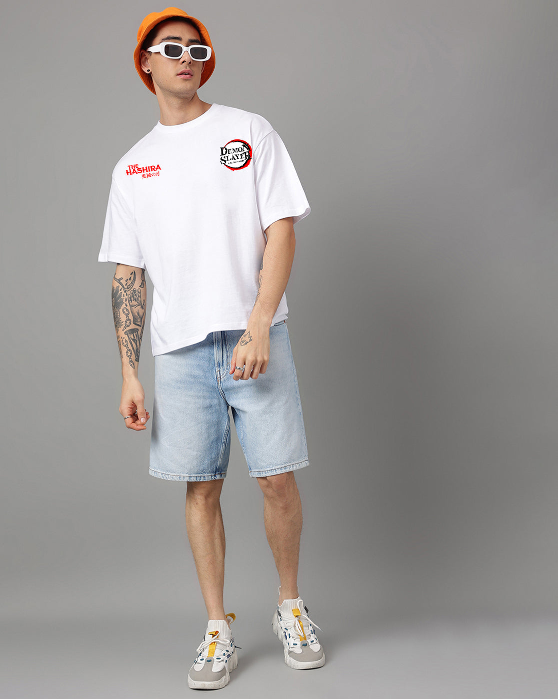 Demon Slayer Hashira Oversized Tshirt Men