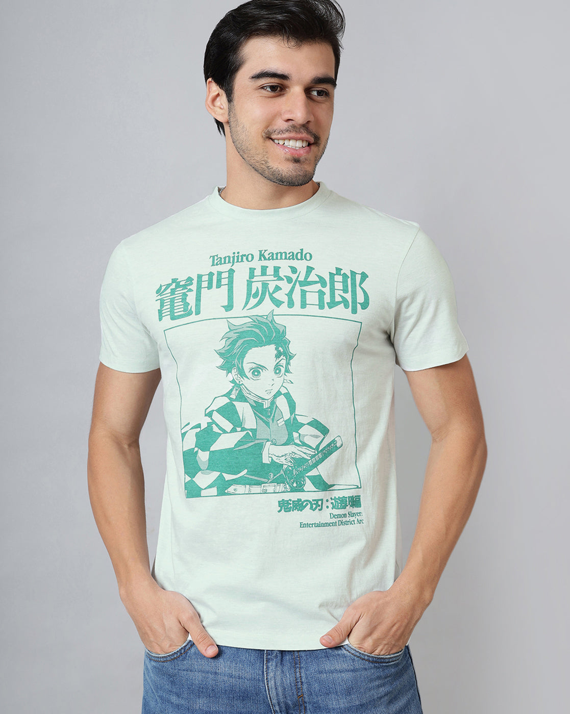 Demon Slayer Printed Tshirt For Men