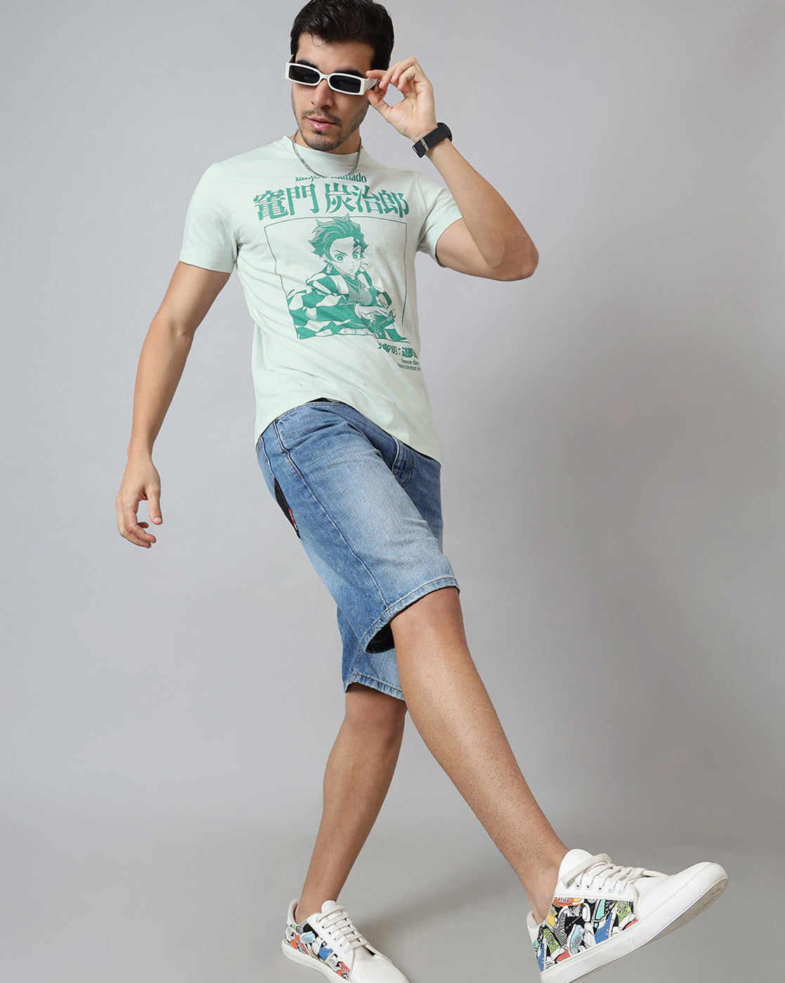 Demon Slayer Printed Tshirt For Men