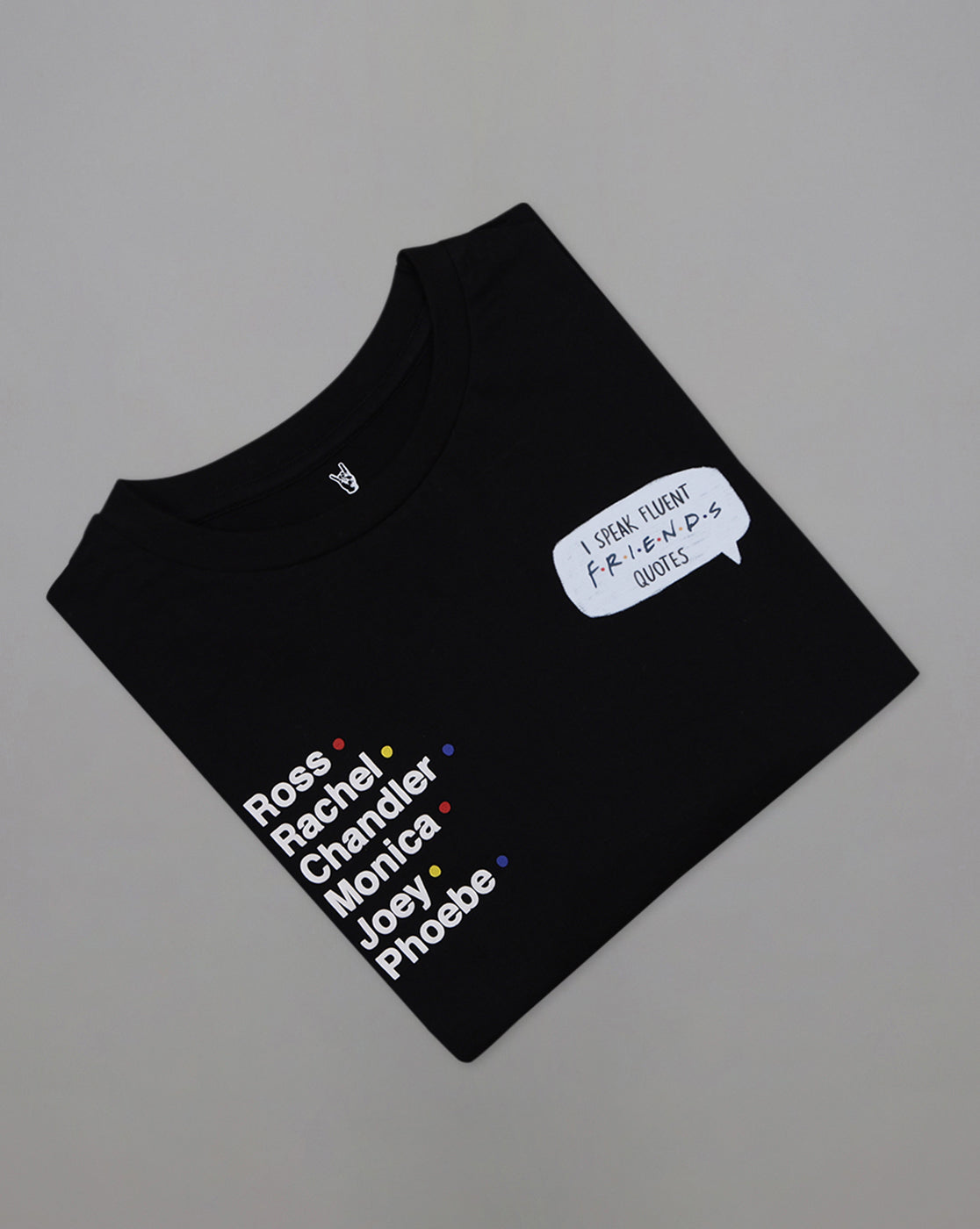 Friends Printed Regular Fit Tshirt For Women