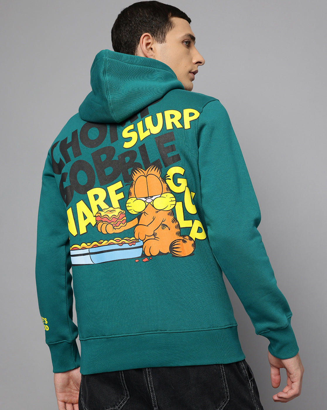 Clothing The Hundreds Garfield Hoodie Garfield Lasagna Slice