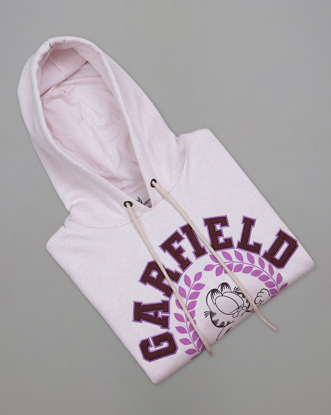 Garfield Printed Relaxed Fit Hoodie For Women