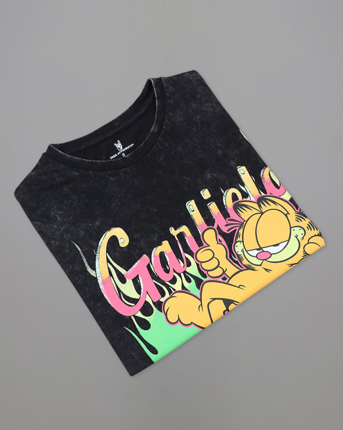 Garfield Printed Regular Fit Tshirt For Women