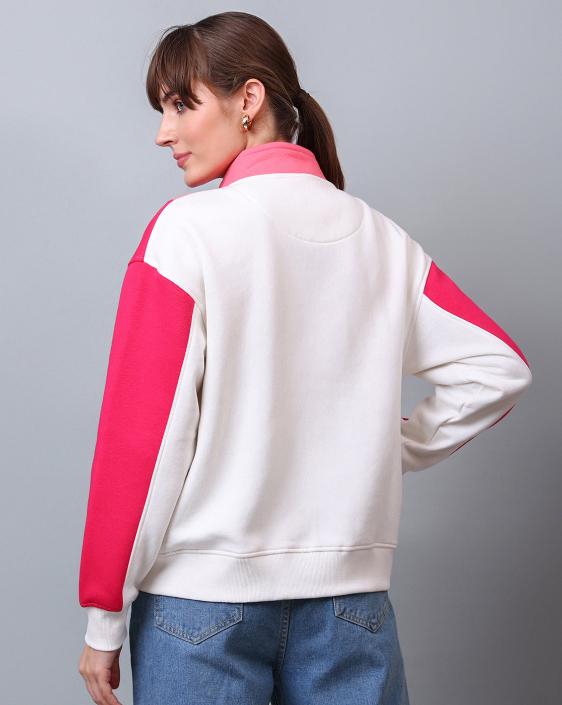 Hello Kitty Printed Relaxed Fit Sweatshirt For Women
