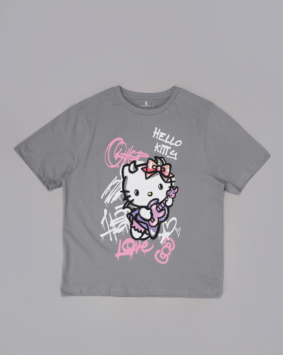 Hello Kitty Regular Fit Tshirt For Women
