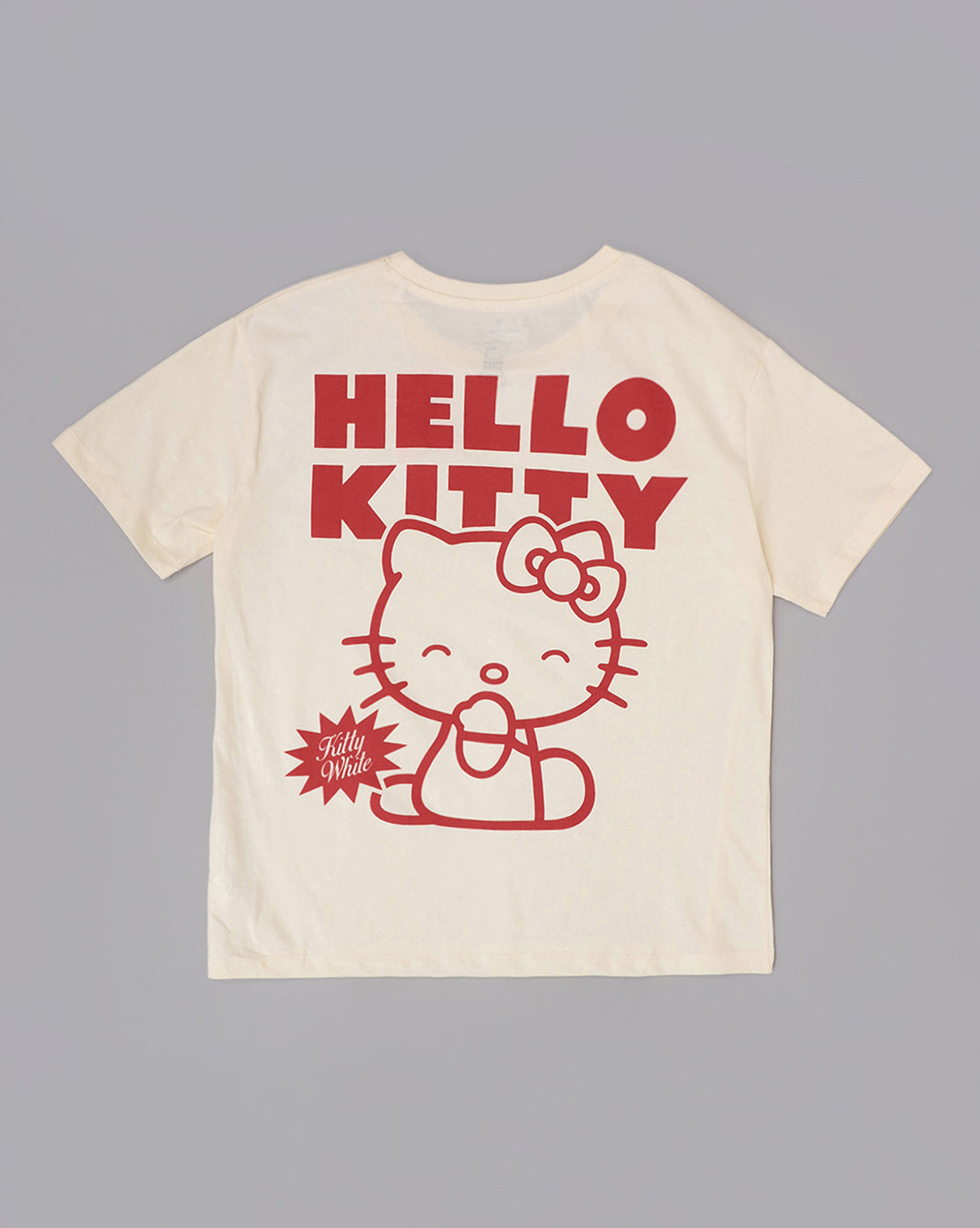 Hello Kitty Printed Oversized Tshirt For Women