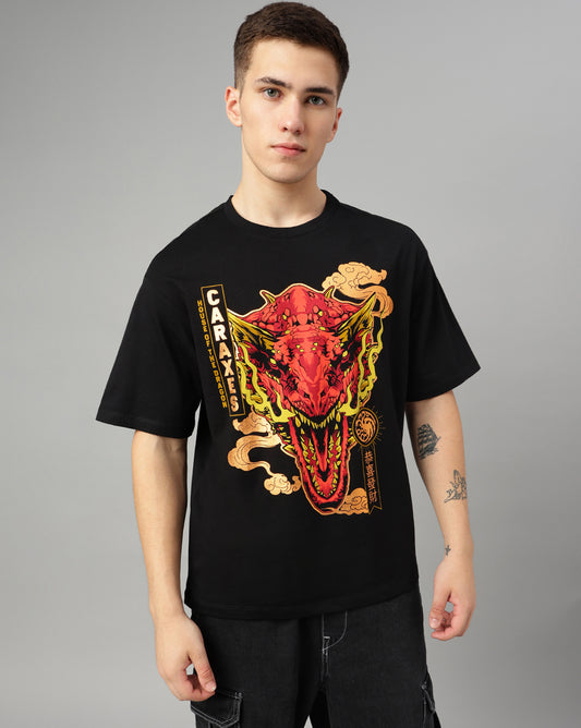 House Of The Dragon Caraxes Oversized Tshirt Men
