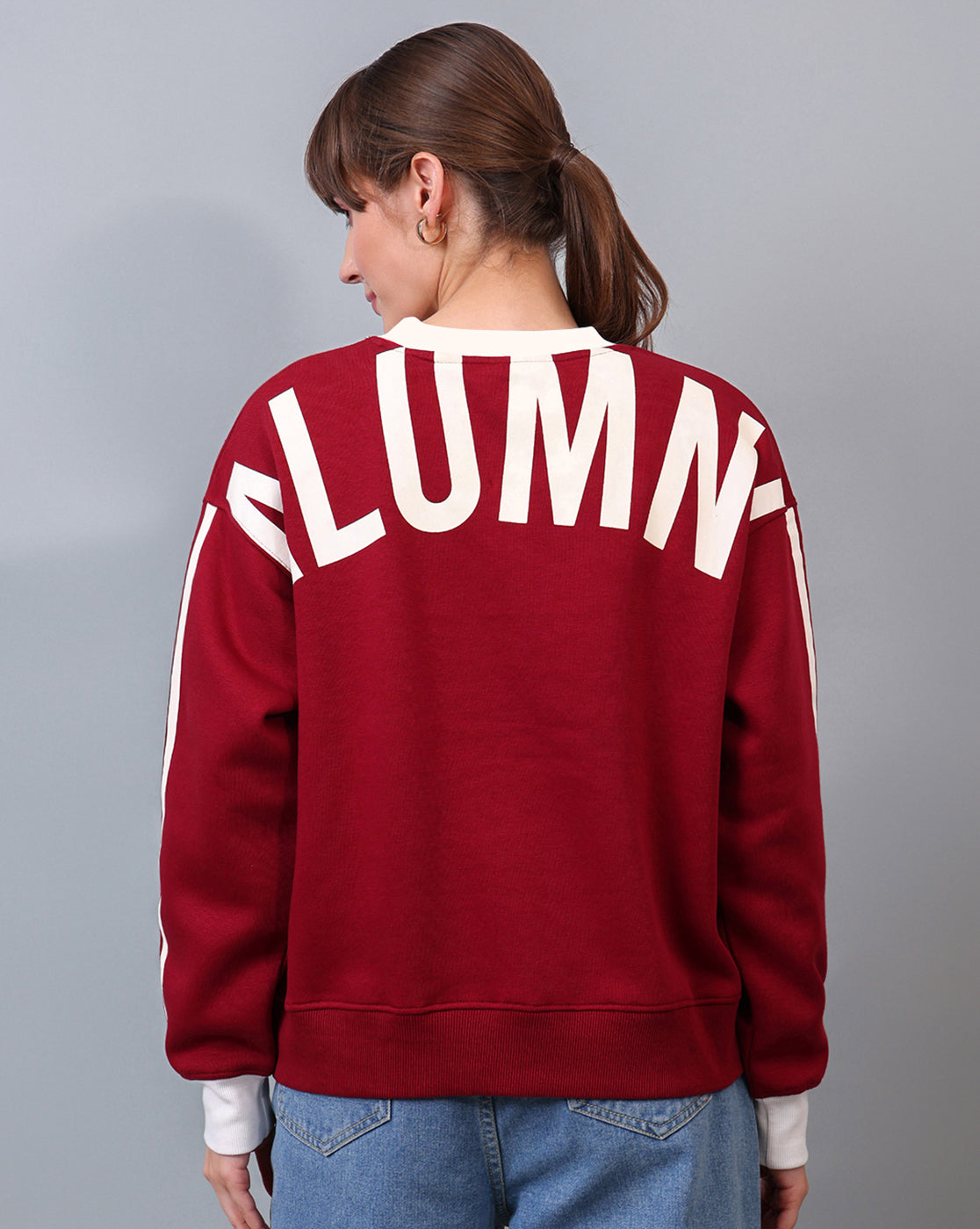 Harry Potter Printed Relaxed Fit Sweatshirt For Women
