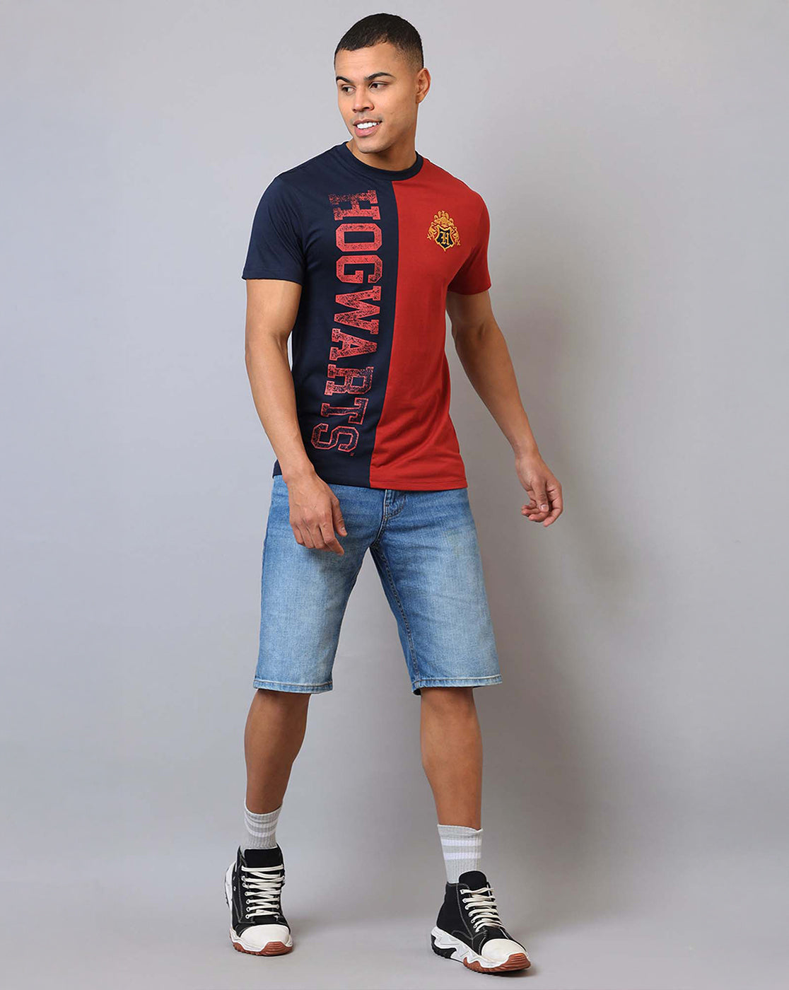 Harry Potter Printed Regular Fit Tshirt For Men