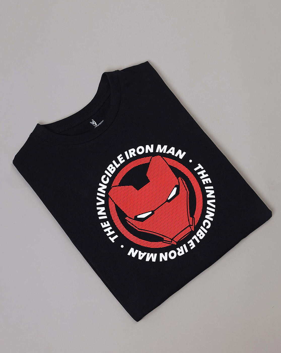 Iron Man Printed Regular Fit Tshirt For Men