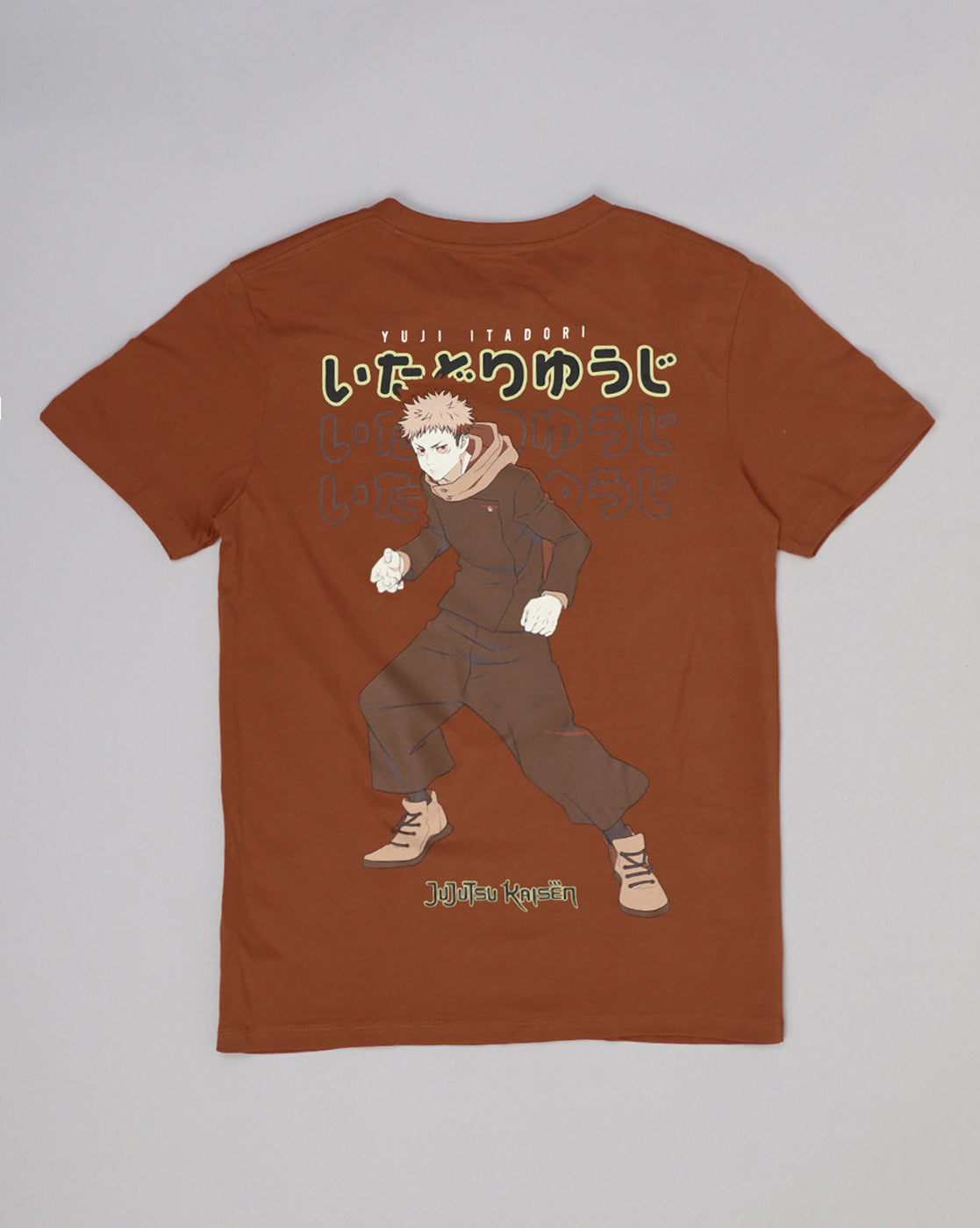 Jujutsu Kaisen Yuji Itadori Regular Fit Tshirt Men