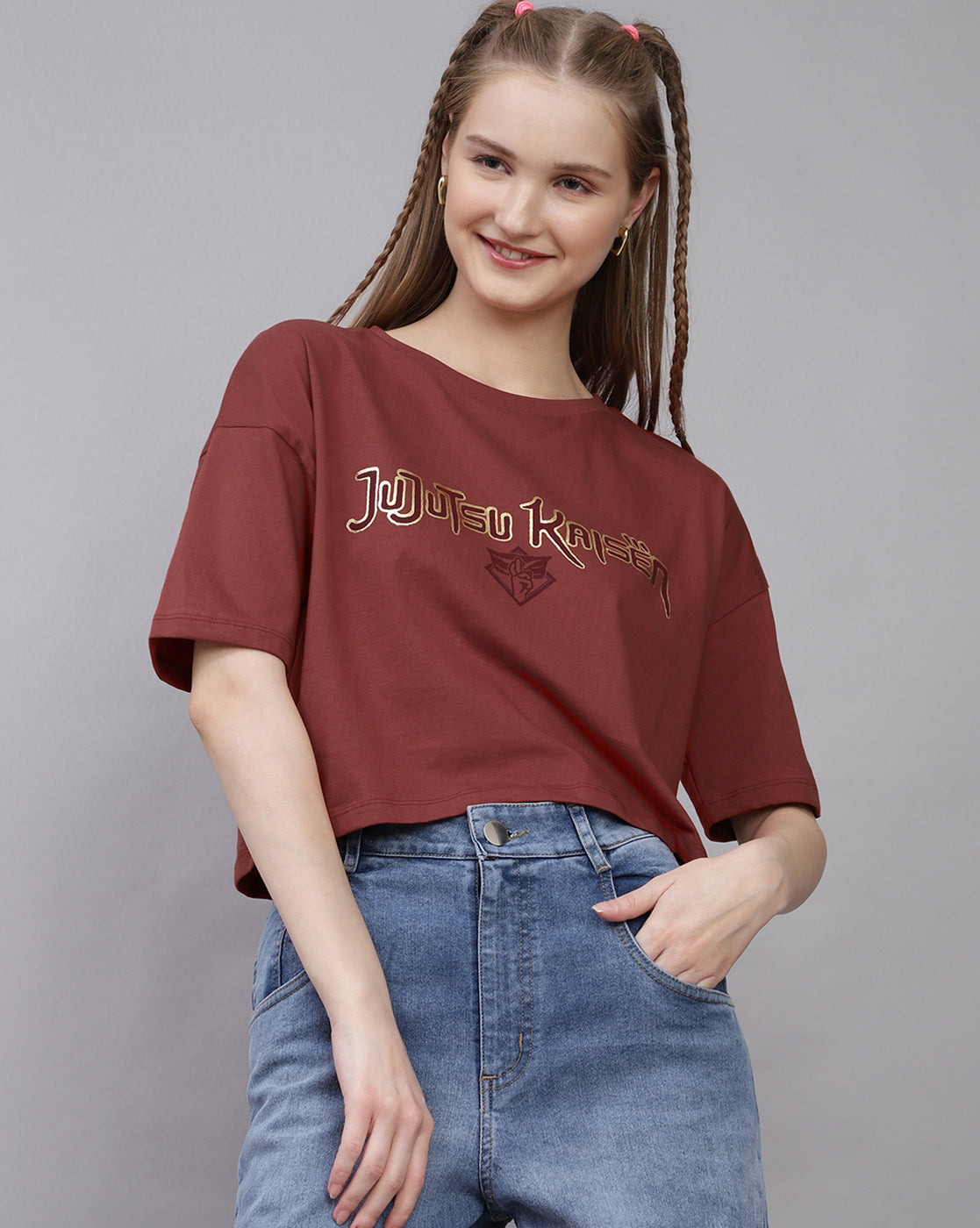 Jujutsu Kaisen Boxy Fit Tshirt Women