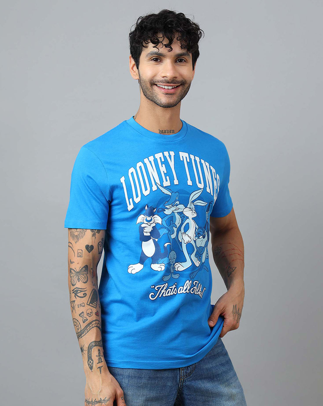 Looney Tunes Printed Regular Fit Tshirt For Men