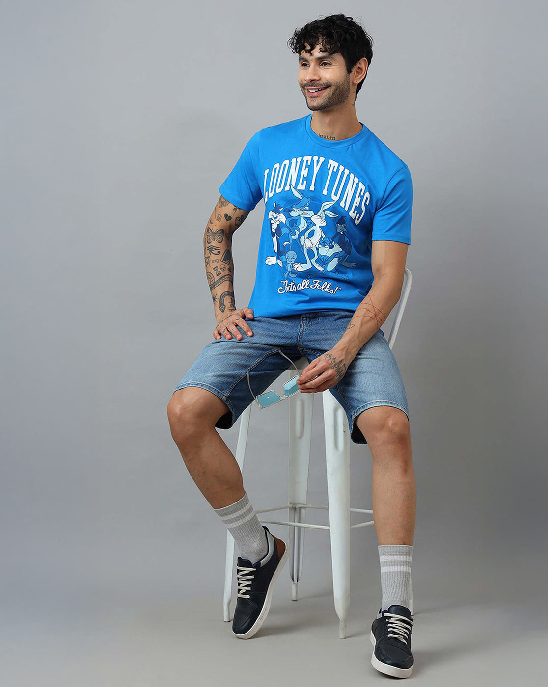 Looney Tunes Printed Regular Fit Tshirt For Men