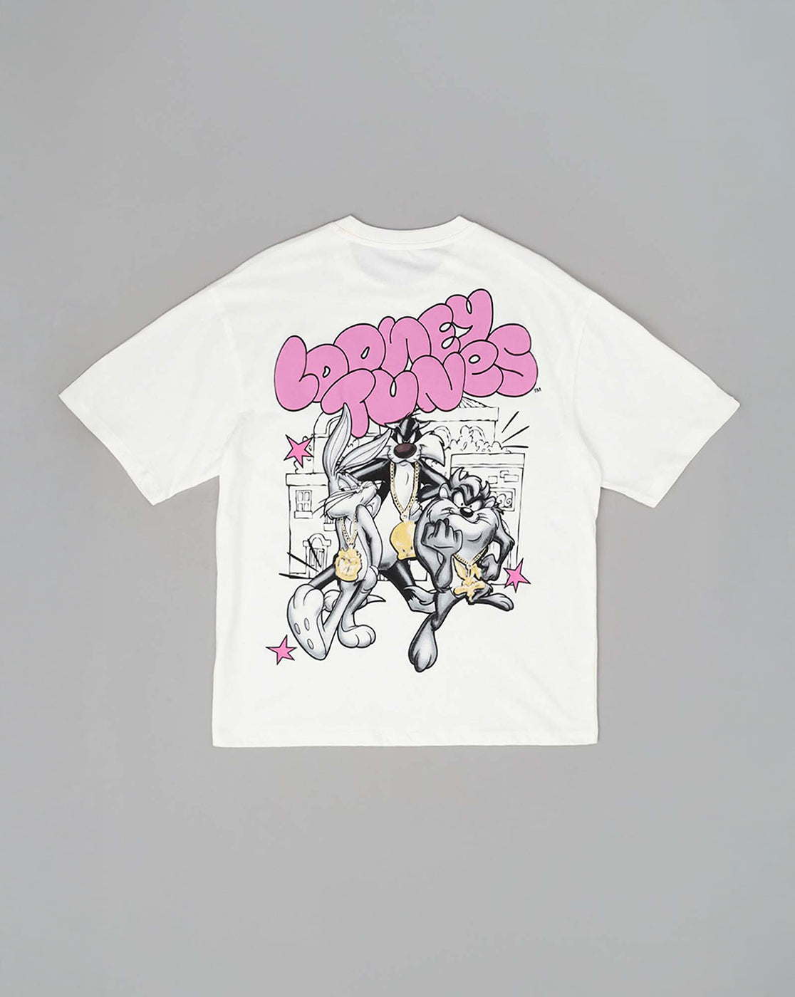 Looney Tunes Printed Oversized Tshirt For Men