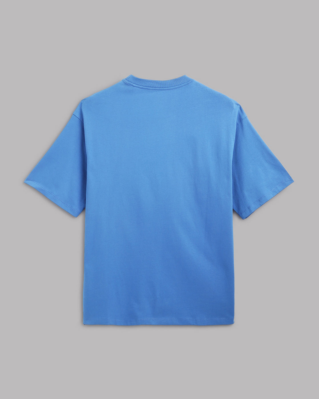 Mickey Mouse Blue Oversized Tshirt Men