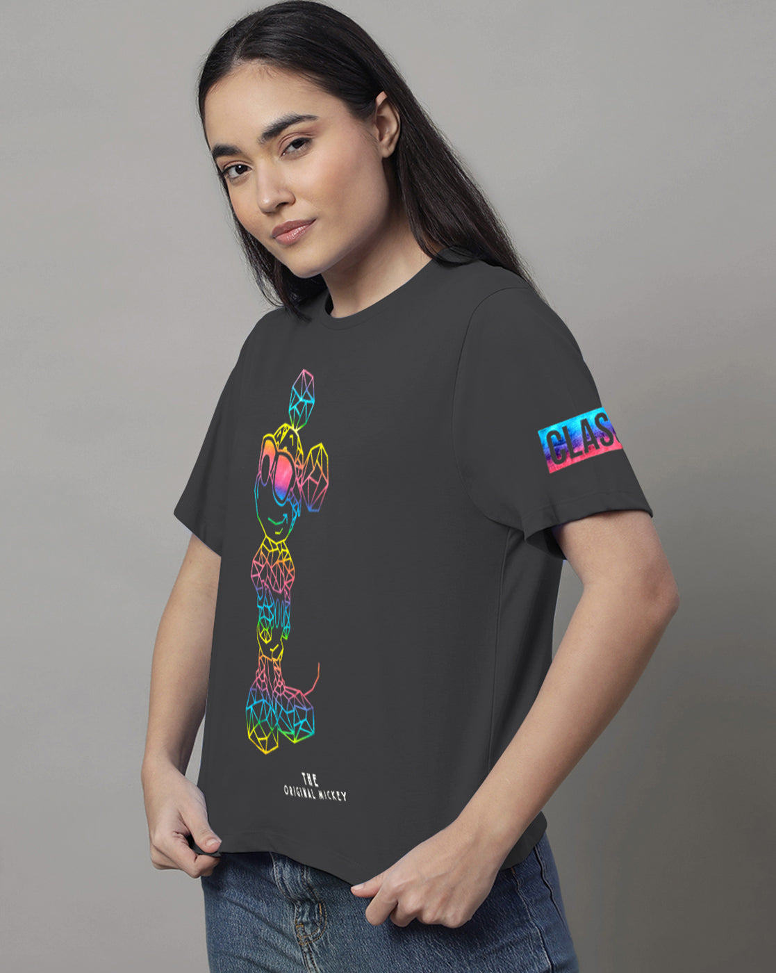Mickey Mouse Graphic Regular Fit Tshirt Women