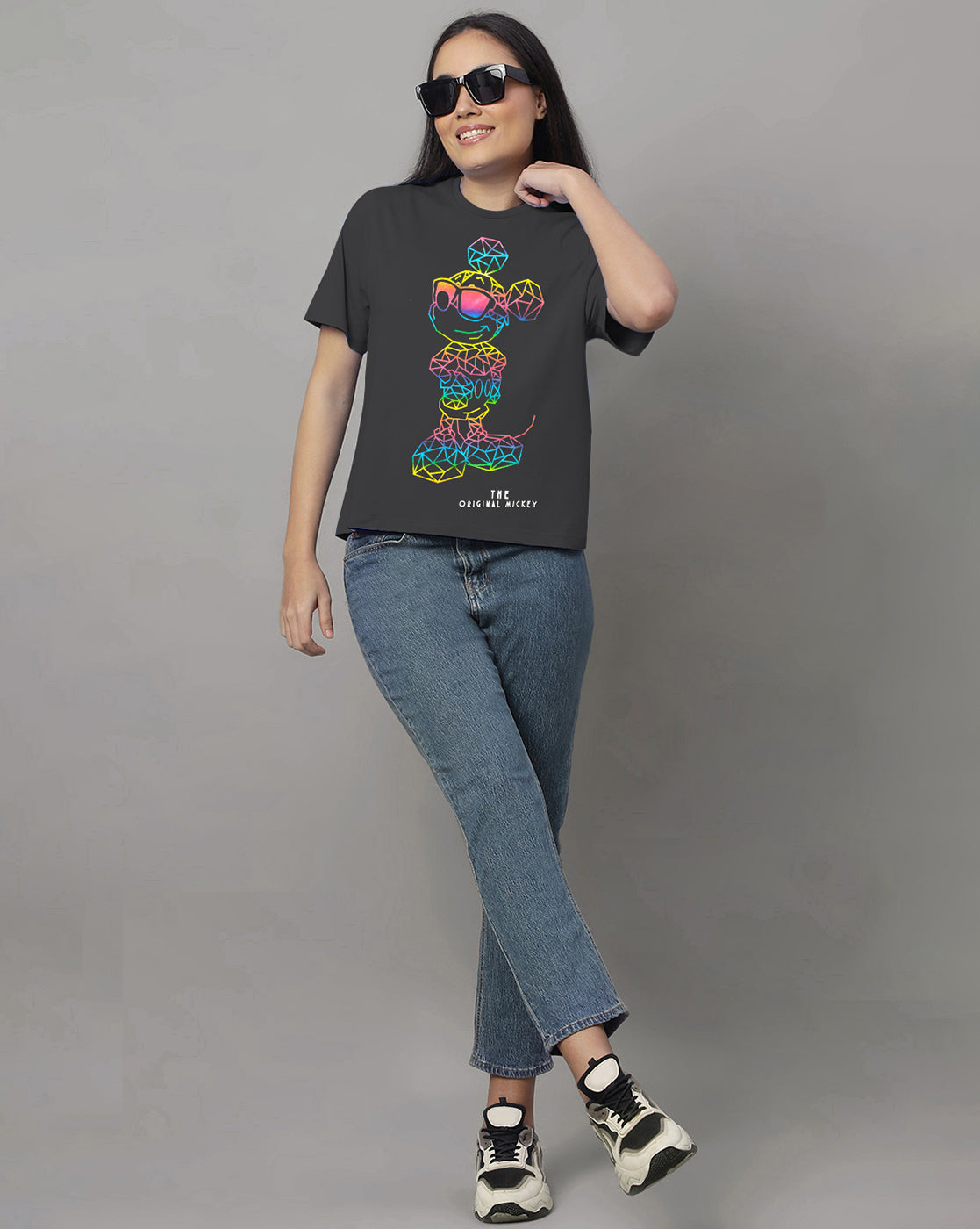 Mickey Mouse Graphic Regular Fit Tshirt Women