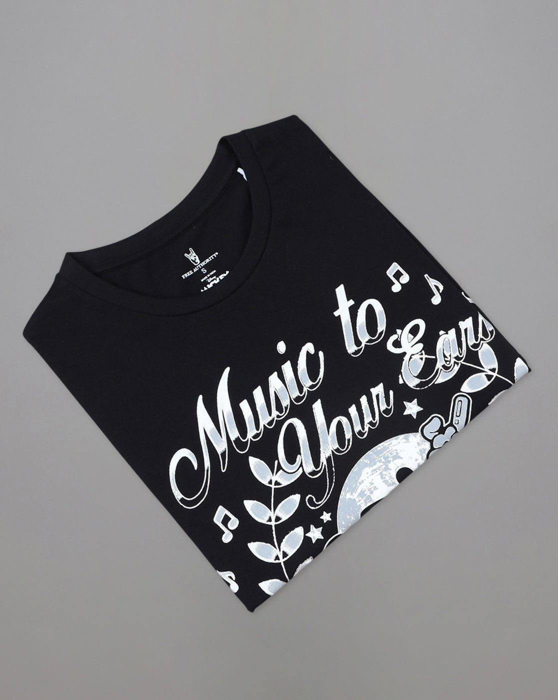 Mickey & Friends Printed Oversized Tshirt For Women